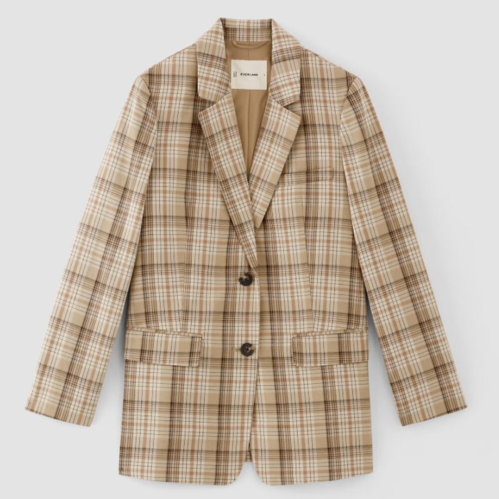 NWT Everlane The Oversized Blazer in Buttersmooth W's 12